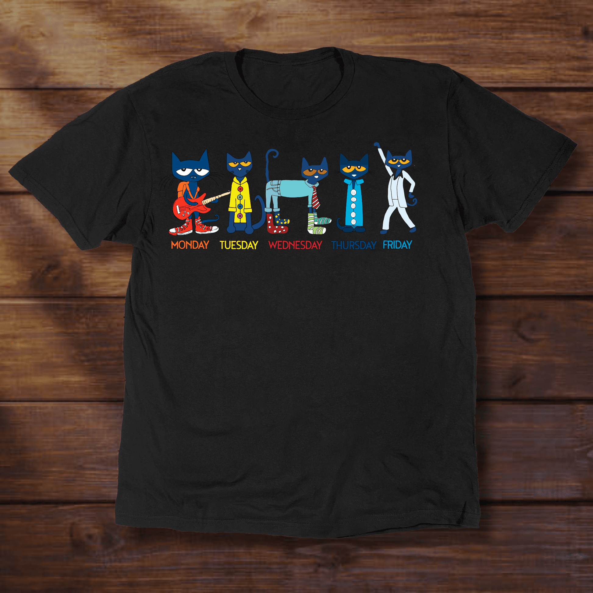 Pete the Cat m-f - ReallyGoodTees