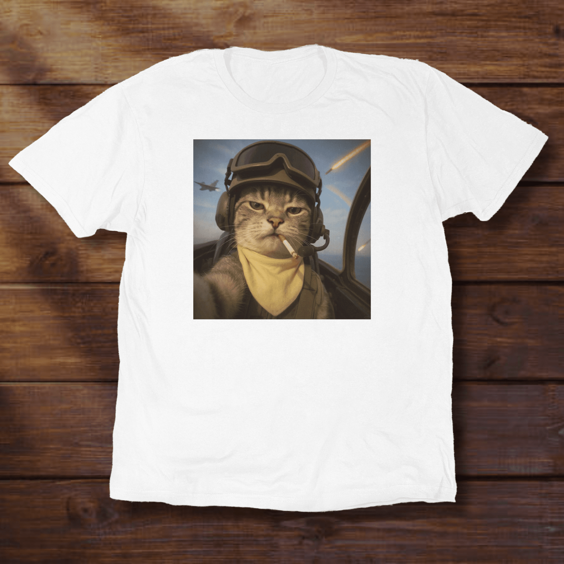 Saving private gato - ReallyGoodTees