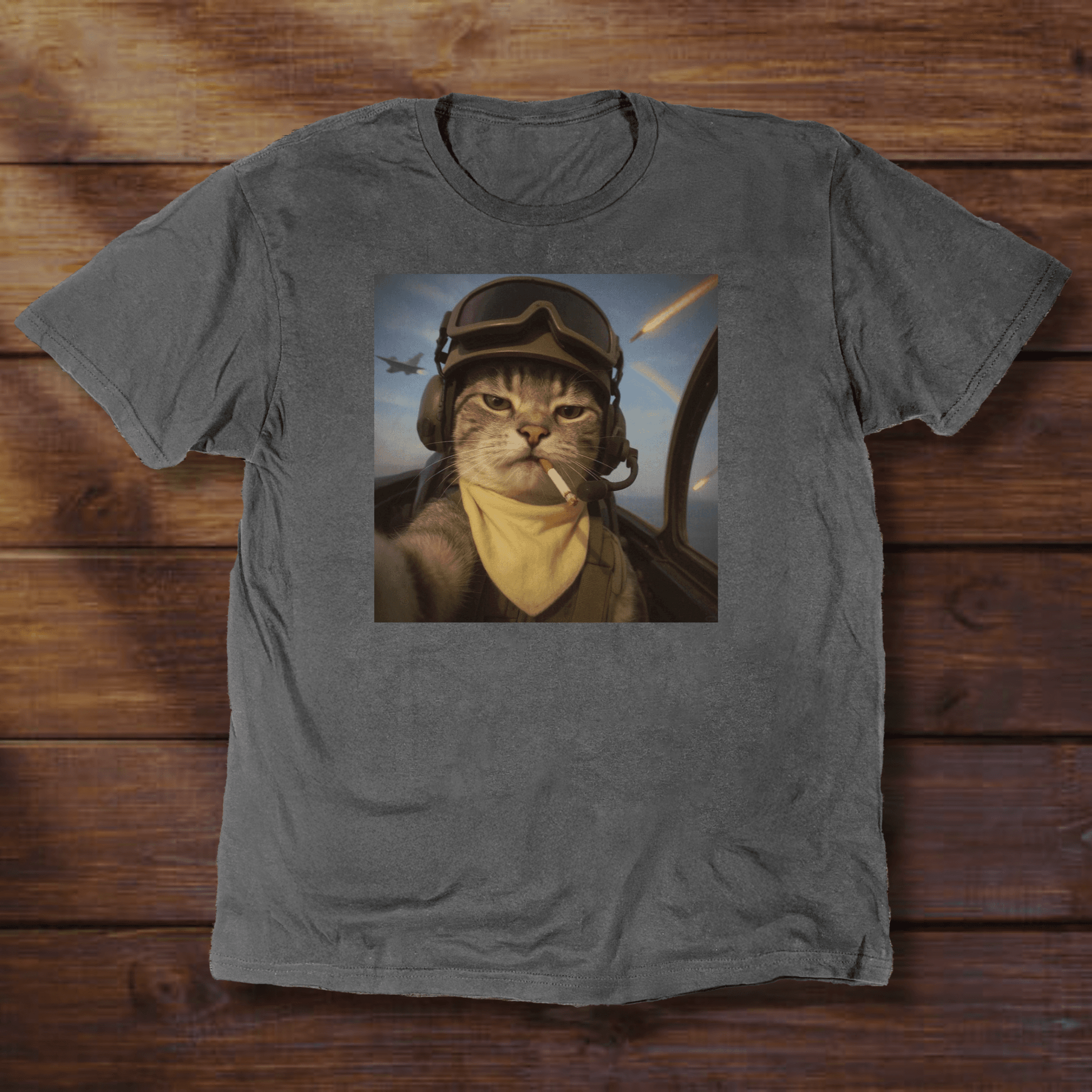 Saving private gato - ReallyGoodTees