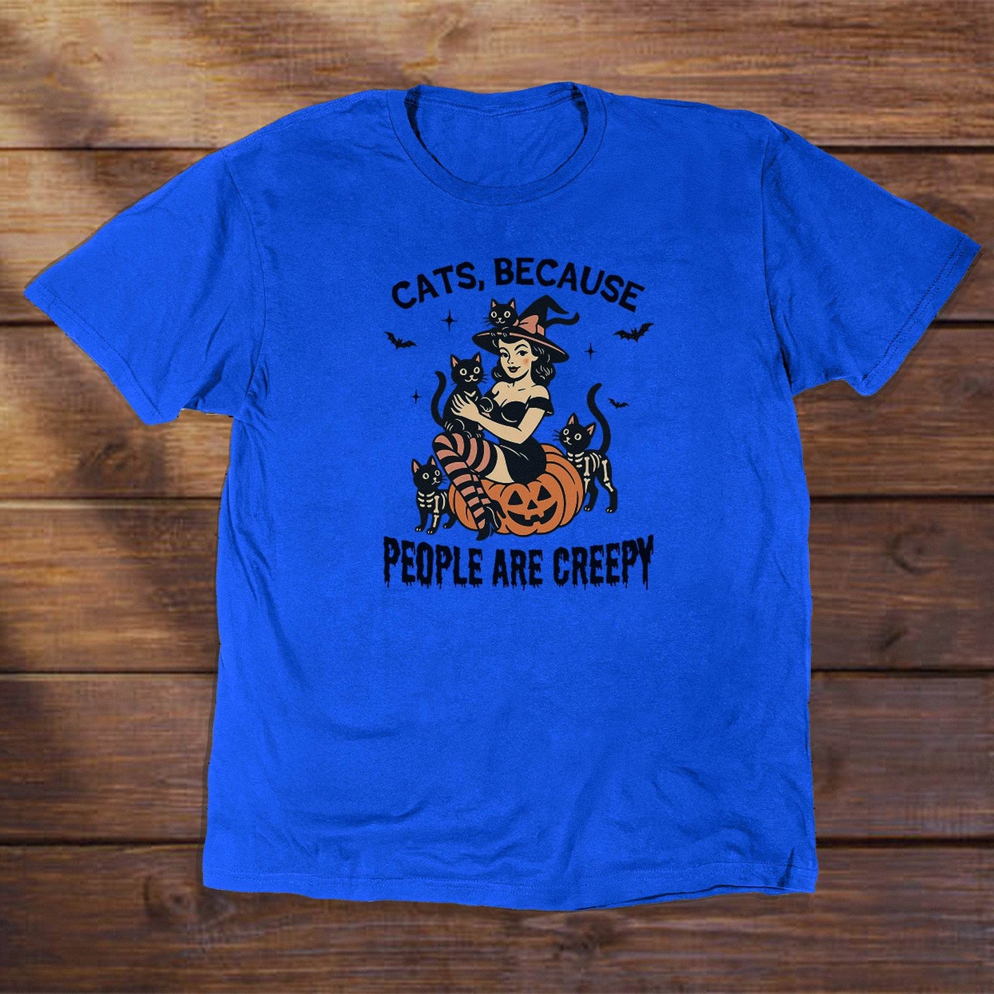 Cats because people are creepy - ReallyGoodTees