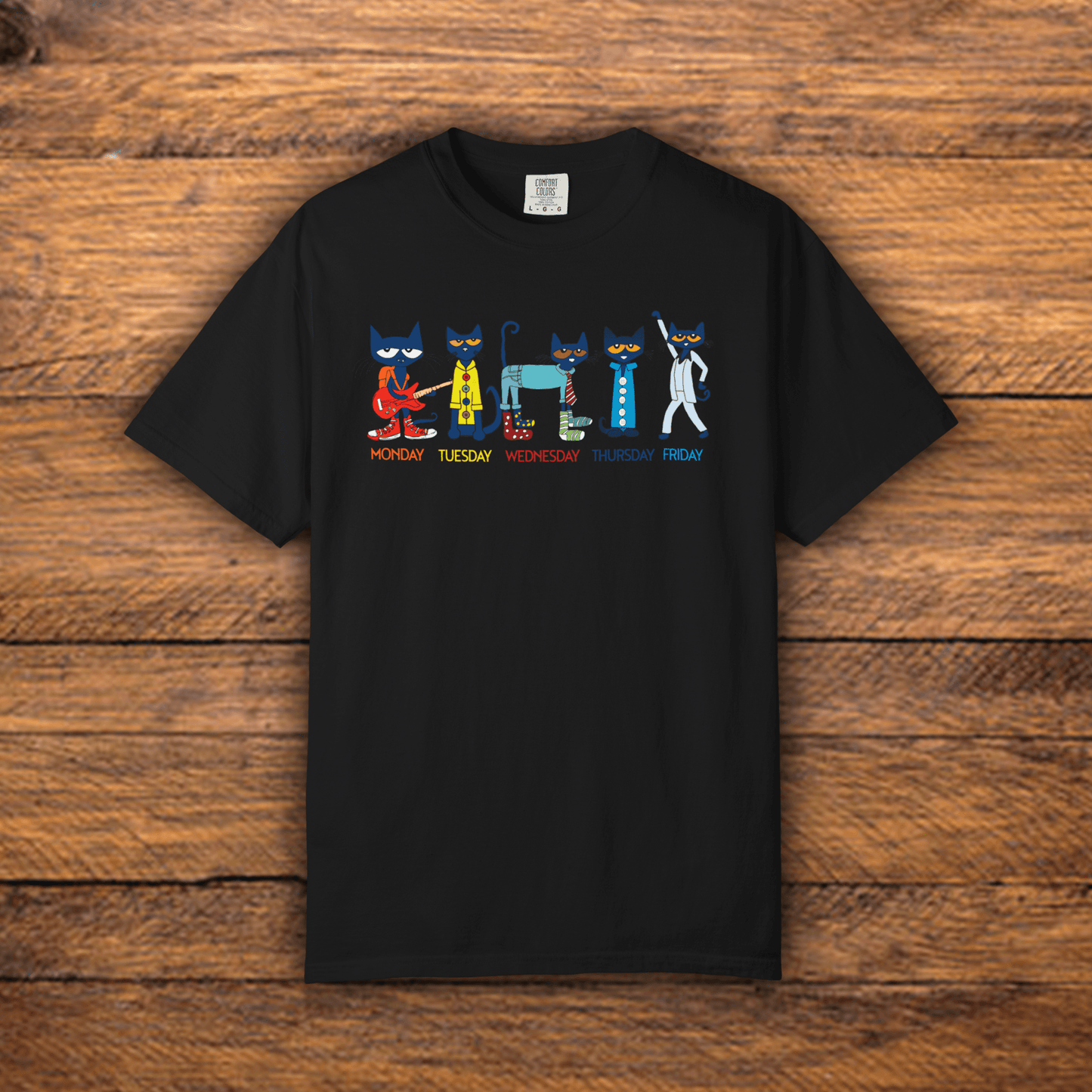Pete the cat M-F - ReallyGoodTees