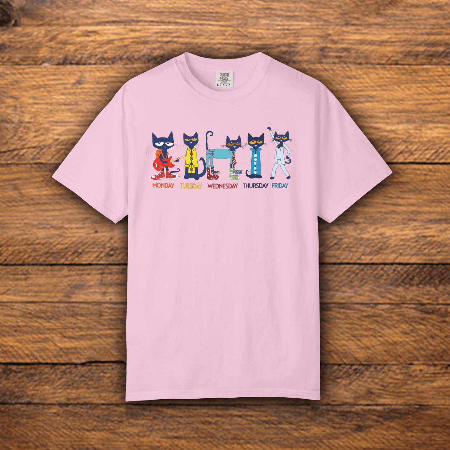 Pete the cat M-F - ReallyGoodTees