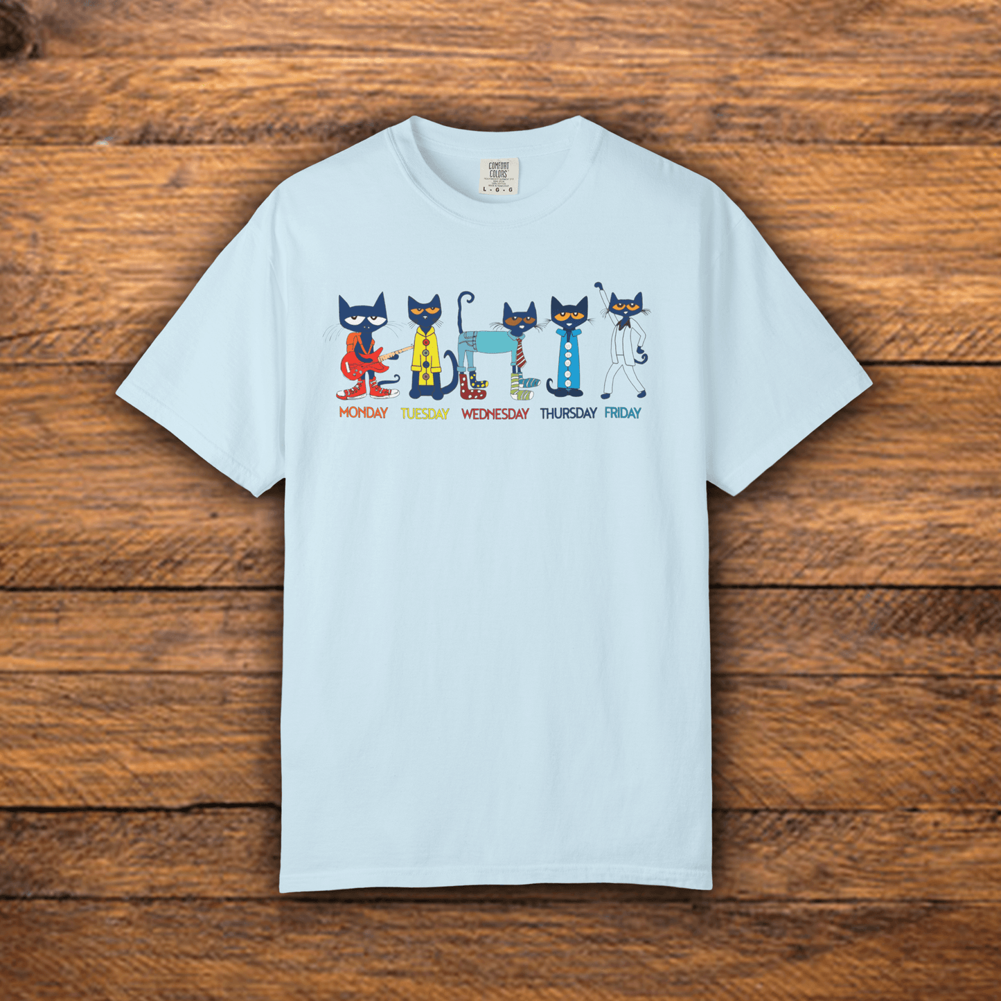 Pete the cat M-F - ReallyGoodTees