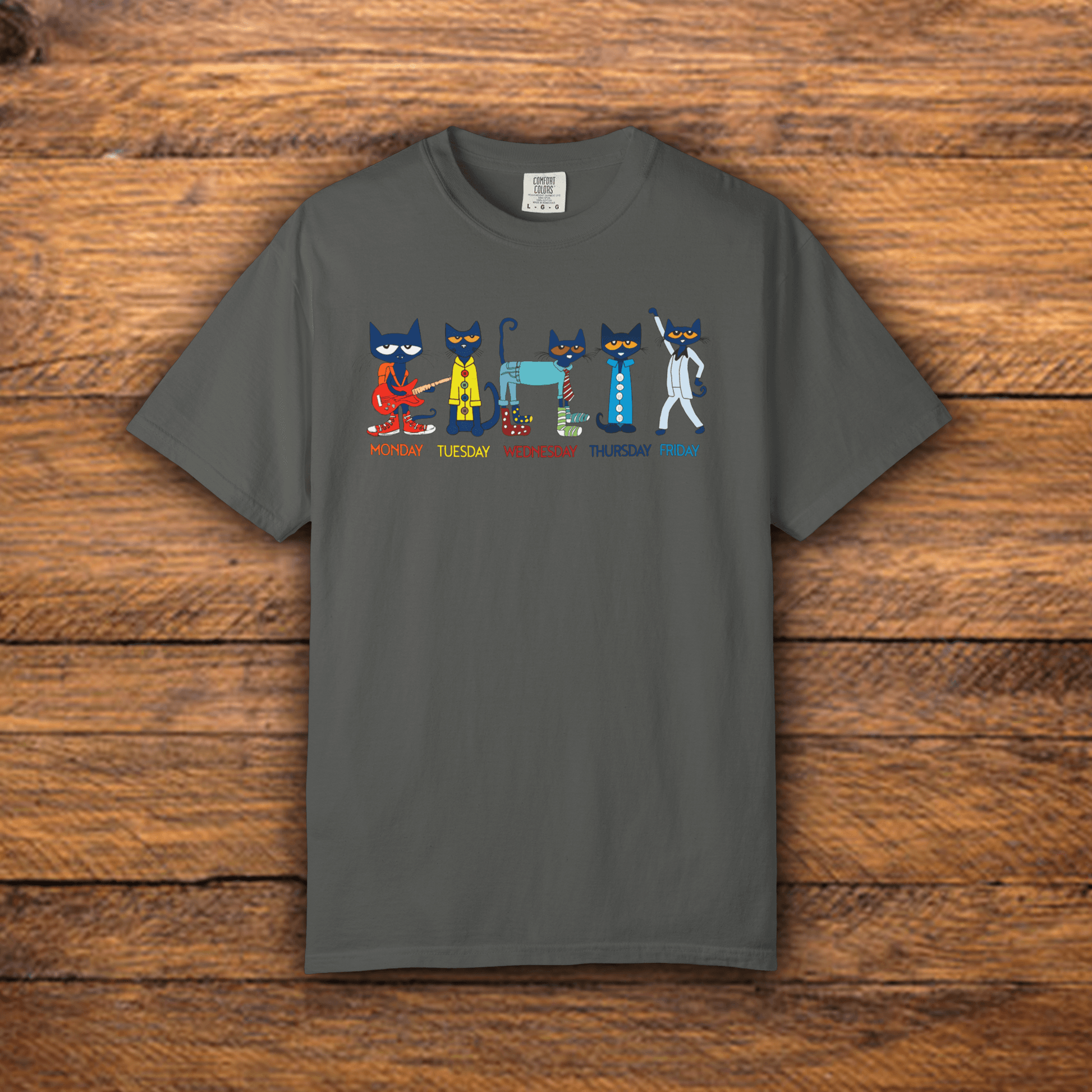 Pete the cat M-F - ReallyGoodTees