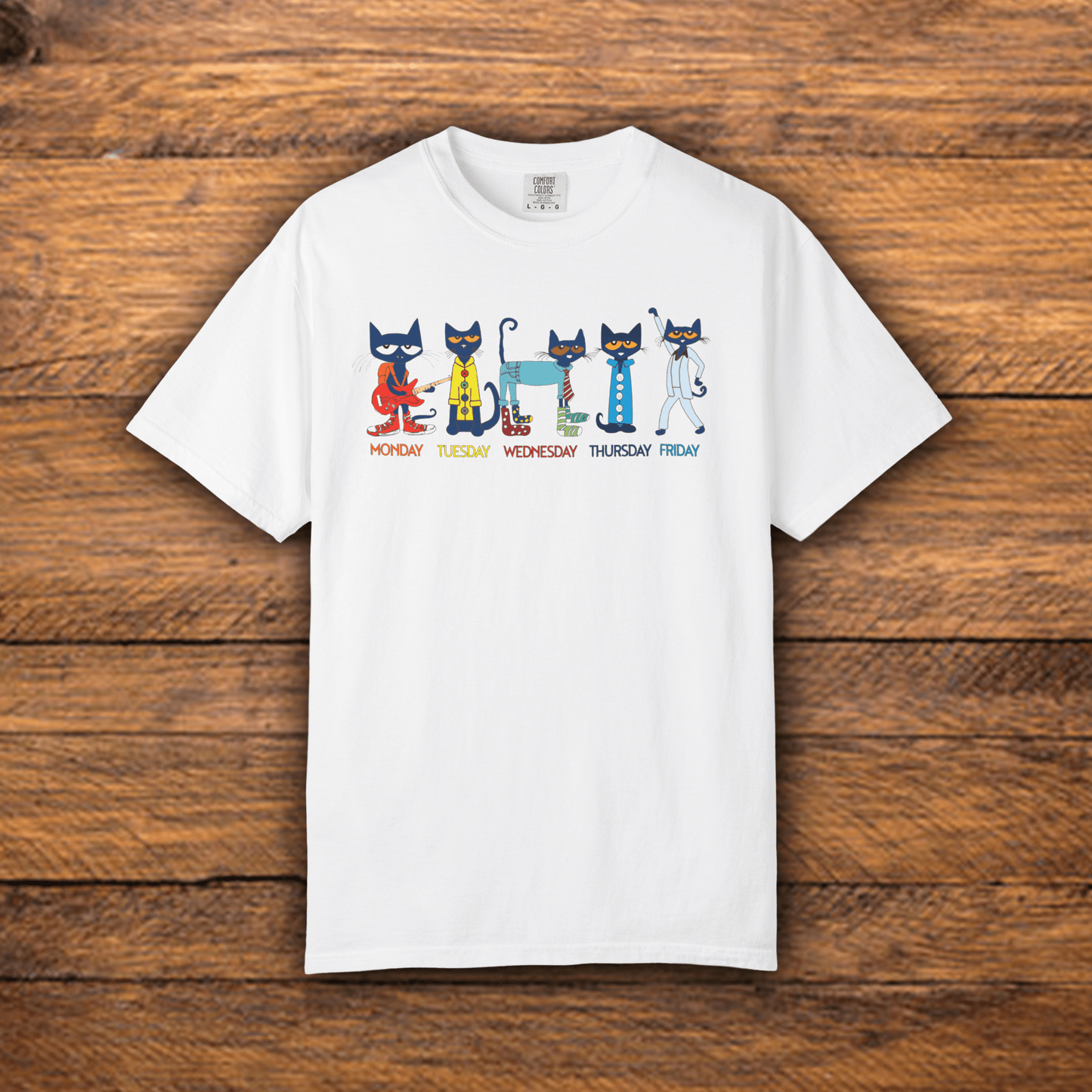 Pete the cat M-F - ReallyGoodTees
