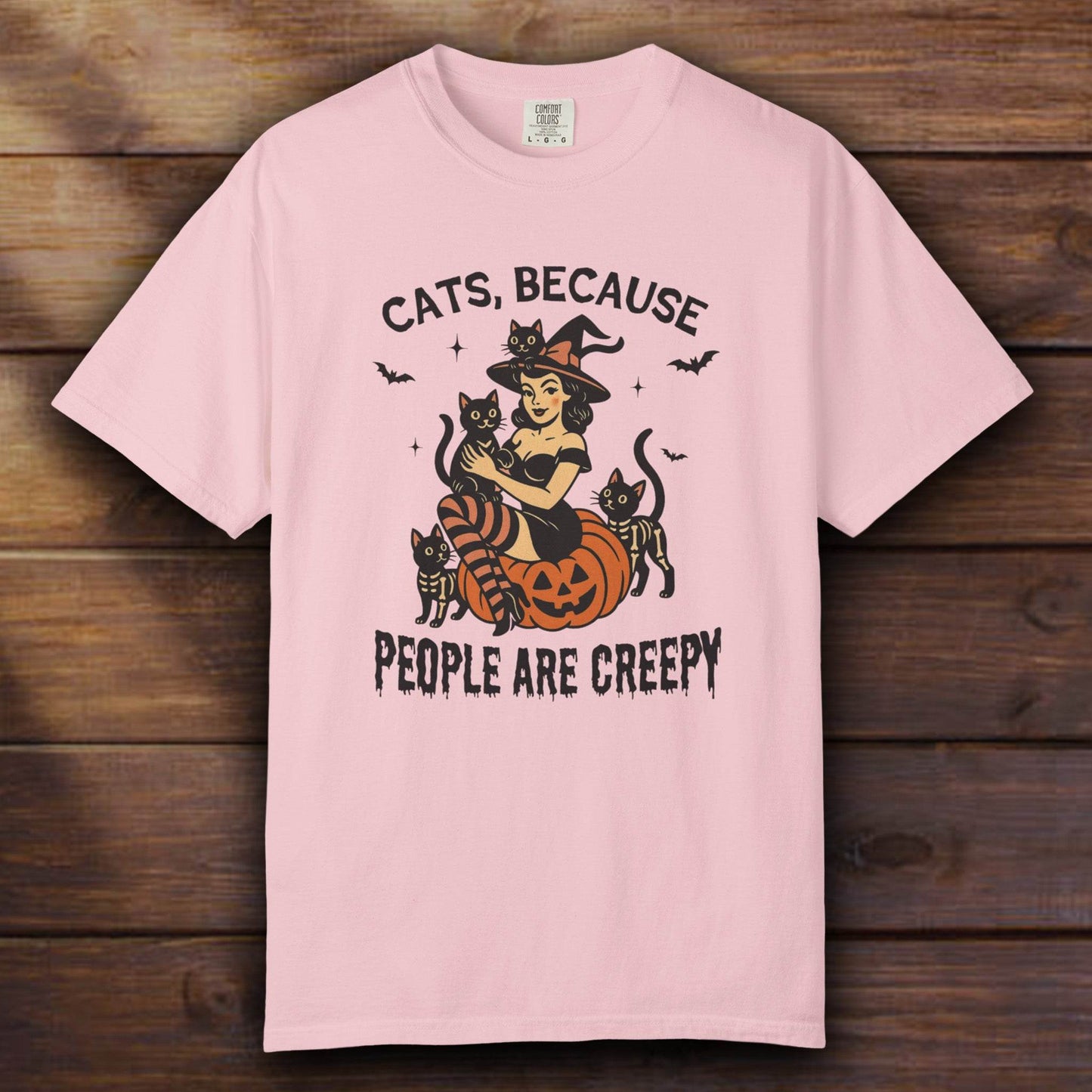 Cats because people are creepy - ReallyGoodTees
