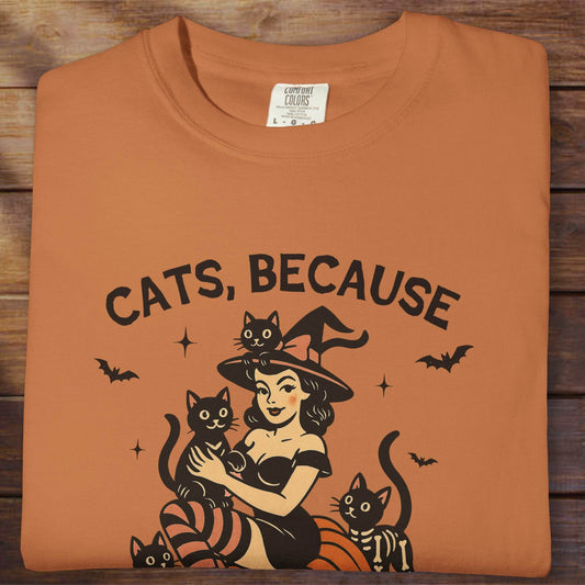 Cats because people are creepy - ReallyGoodTees