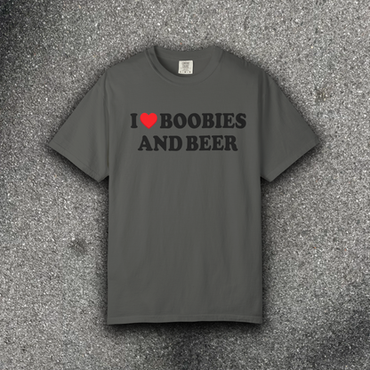 I <3 BOOBIES AND BEER