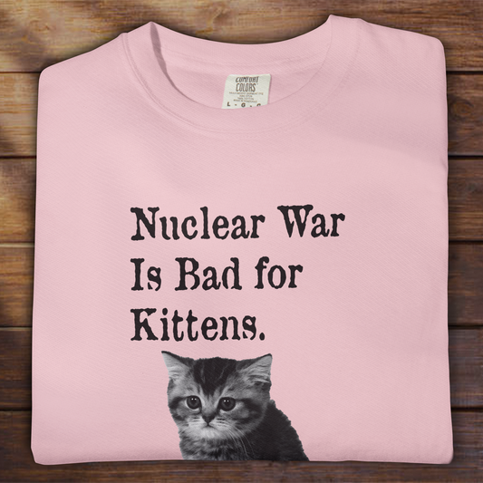 NUCLEAR WAR IS BAD FOR KITTENS