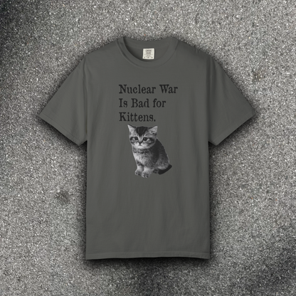 NUCLEAR WAR IS BAD FOR KITTENS
