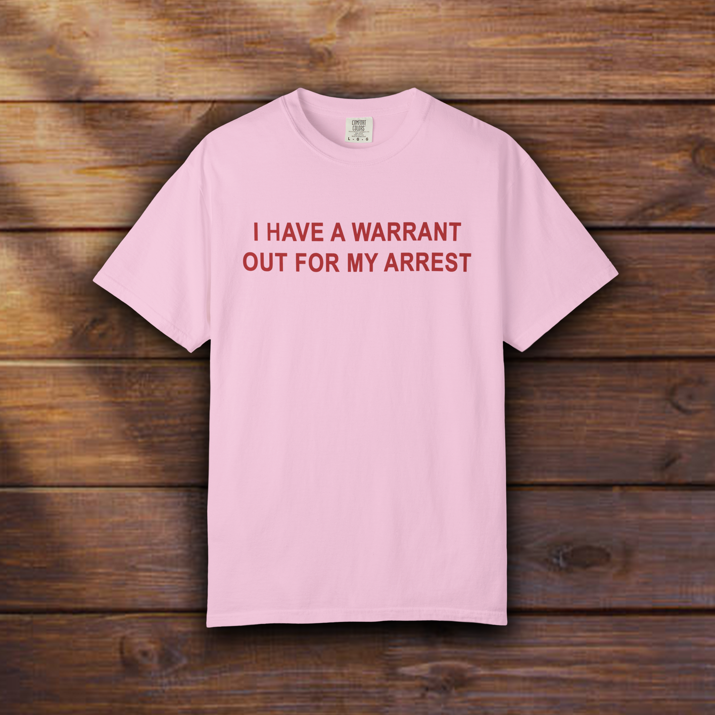 I HAVE A WARRANT OUT FOR MY ARREST