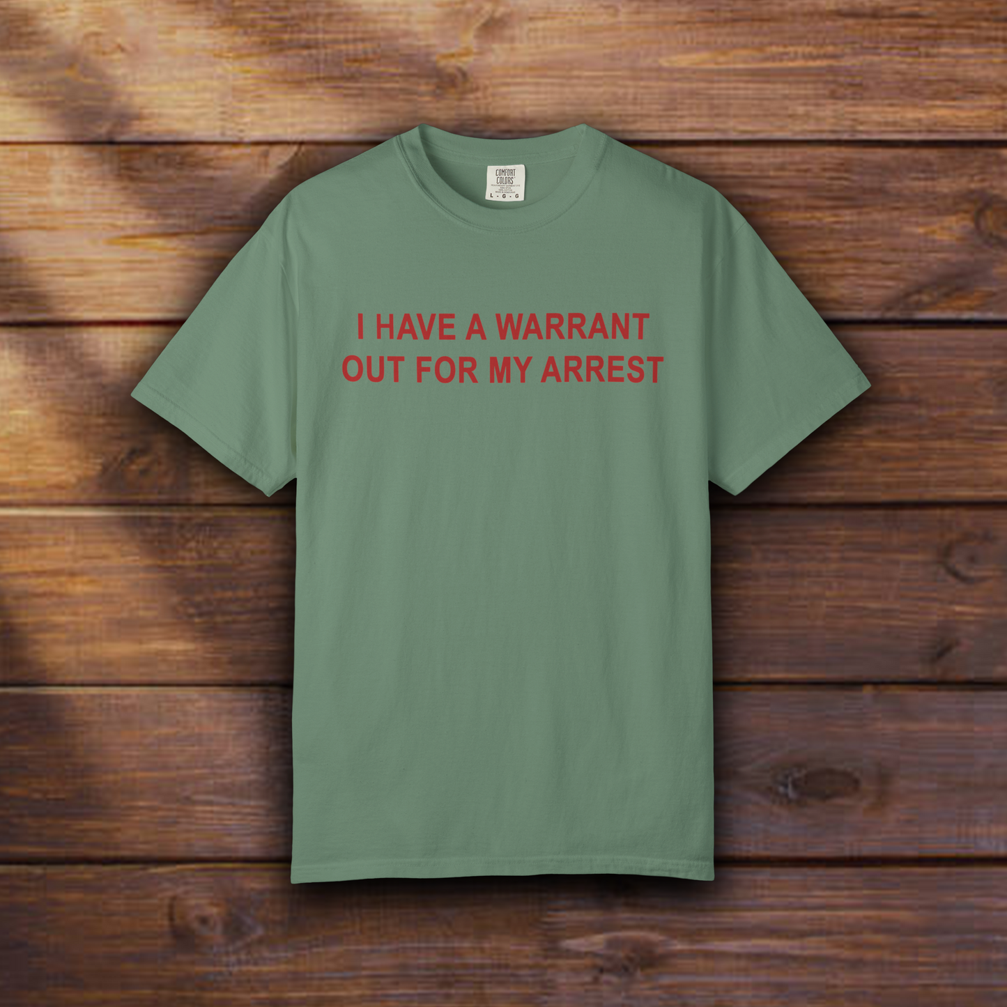 I HAVE A WARRANT OUT FOR MY ARREST